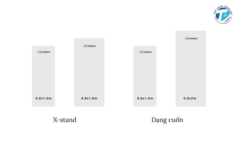 Kích thước banner đứng phổ biến